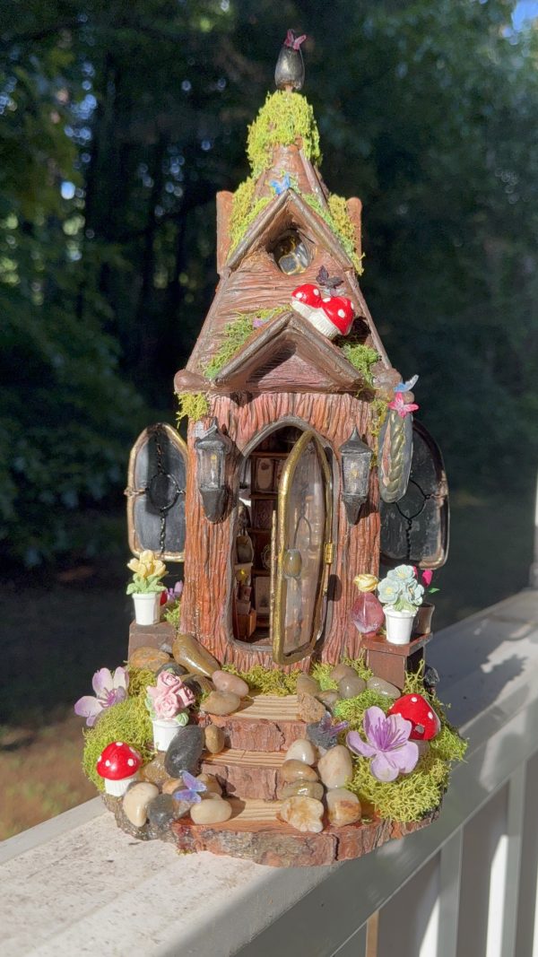 Enchanted Fairy House Lamp - Image 2