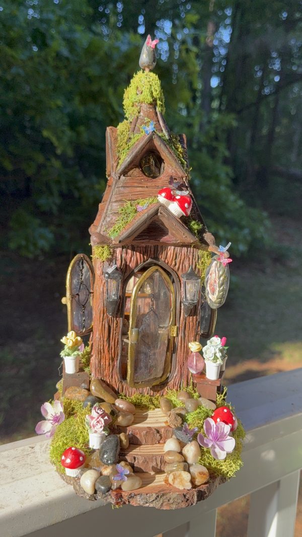 Enchanted Fairy House Lamp